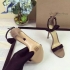 Gianvito Rossi Bunny Bow Tie Ankle-Strap Sandals